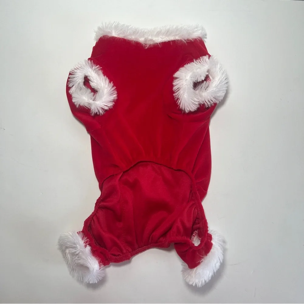 Santa’s Helper Dog Outfit Size M